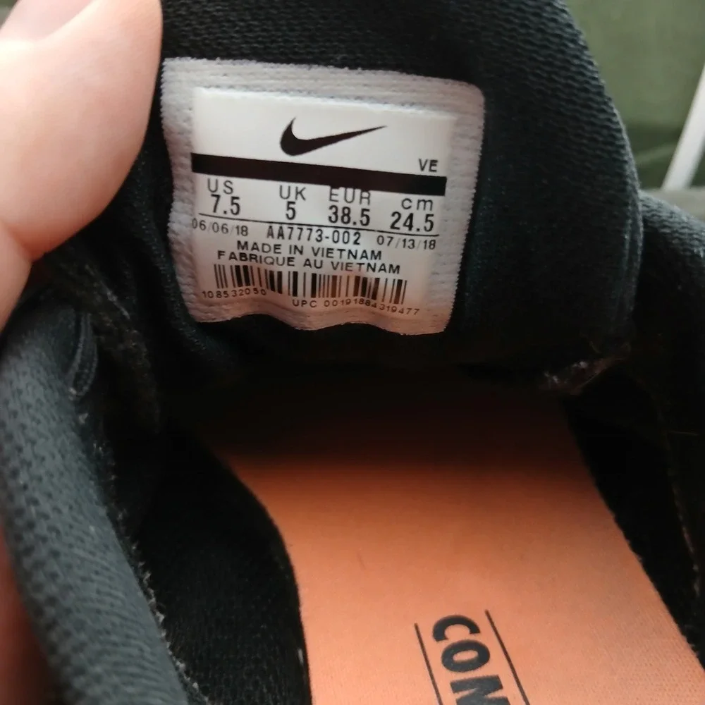 Nike Downshifter 10 Black Running Shoes‎ Mens Size 7.5 CW6710001